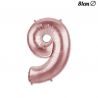 Globo Numero 9 Foil 86 cm