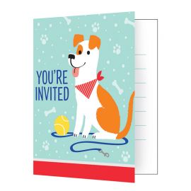 8 Invitaciones Perros