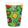 8 Vasos Videojuegos 266 ml