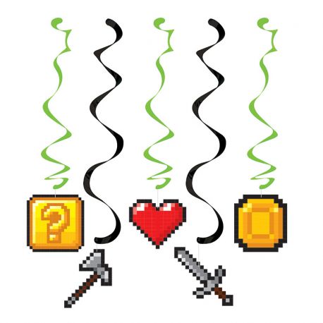 5 Decoraciones Colgantes Videojuegos