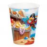 8 Vasos Tesoro Pirata 266 ml