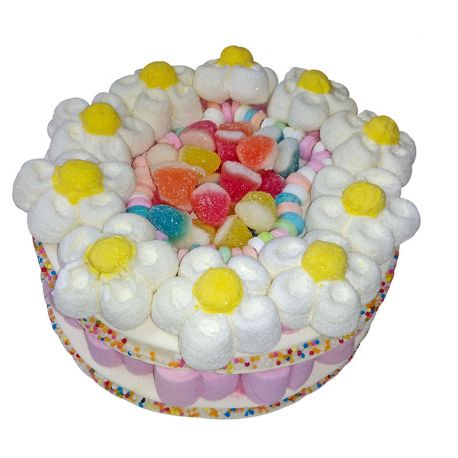 Tarta de Chuches con Flores 350 grs