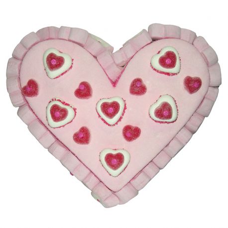 Tarta de Golosinas en Forma de Corazón 300 grs