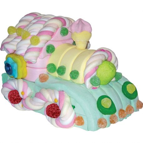 Tarta Tren de Golosinas 540 grs
