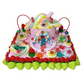 Tarta Chuches Casa con Jardín 900 grs Tarta Chuches Casa con Jardín 900 grs