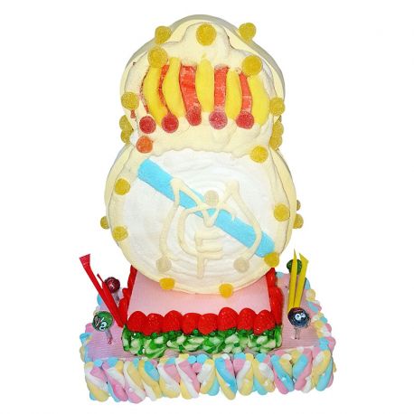Tarta de Chuches del Real Madrid 800 grs