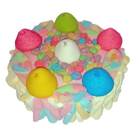Tarta Gominolas de Colores 250 grs