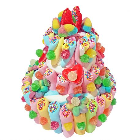 Tarta Multicolor de Chuches 550 grs
