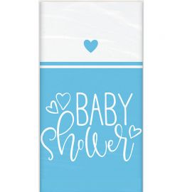 Mantel Baby Shower Niño 1,37 x 2,13 m