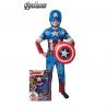 Disfraz de Capitán América con Escudo para Niños