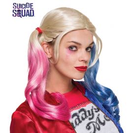 Peluca de Harley Quinn Bicolor Peluca de Harley Quinn Bicolor