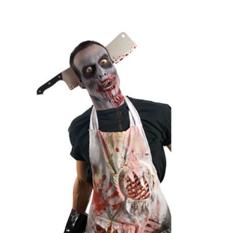 Diadema con Cuchillo carnicero Zombie