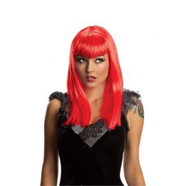 Peluca Roja Media Melena Peluca Roja Media Melena