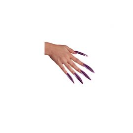 Uñas de Vampiro Metálicas Lilas Uñas de Vampiro Metálicas Lilas