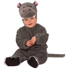 Disfraz de Hipopótamo Gris Infantil