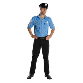 Camisa Policia con Gorra Adulto