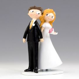 Figura de Novios de la Mano Figura de Novios de la Mano