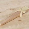 Abanico de Madera y Tela 23 cm Adornado