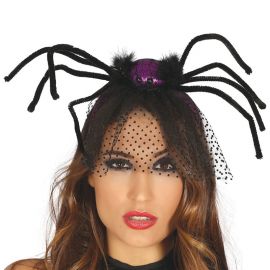 Diadema de Araña Color Lila Diadema de Araña Color Lila