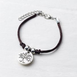 4 Pulseras con Medalla Árbol/Life is a Gift 4 Pulseras con Medalla Árbol/Life is a Gift