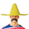 Sombrero Mejicano Cónico de Paja de 50 cm
