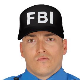 Gorra Negra de FBI
