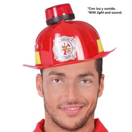 Casco de Bombero con Sirena Casco de Bombero con Sirena