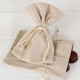12 Bolsas Algodón 10,5 cm x14,5 cm 12 Bolsas Algodón 10,5 cm x14,5 cm