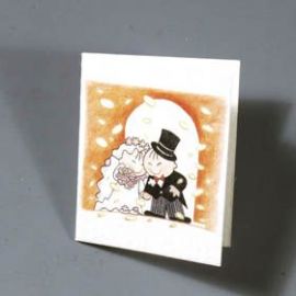 100 Tarjetas Librito Novios con Confeti 100 Tarjetas Librito Novios con Confeti