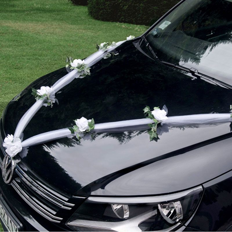 Cómo decorar el coche para una boda