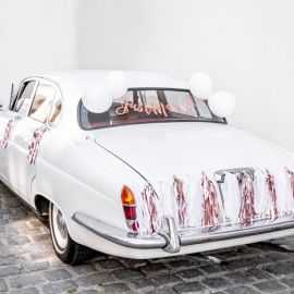 Kit para Decoración de Coche Just Married Kit para Decoración de Coche Just Married