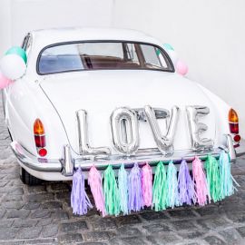 Kit para Decoración de Coche Love Kit para Decoración de Coche Love