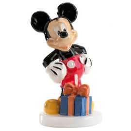 6 Velas Mickey Mouse 8 cm