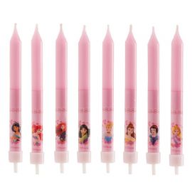 Velas Palillo Princesas Disney