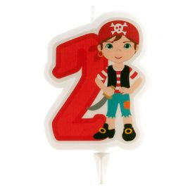 Velas de Piratas Nº2 de 7 cm 2D