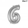 Globo Numero 6 Foil 86 cm