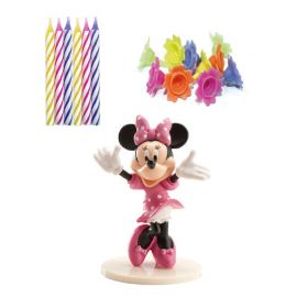 Kit Velas y Figura Minnie Mouse