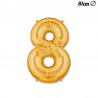 Globo Numero 8 Foil 86 cm