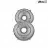 Globo Numero 8 Foil 86 cm