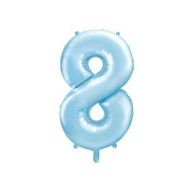 Globo Numero 8 Foil 86 cm