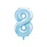 Globo Numero 8 Foil 86 cm