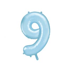 Globo Numero 9 Foil 86 cm