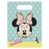 6 Bolsas Minnie Tropical de Cartón