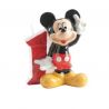 8 Velas Nº 1 Mickey Mouse 6,5 cm