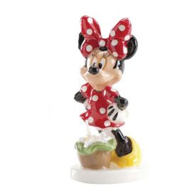 6 Velas Minnie Mouse 8 cm