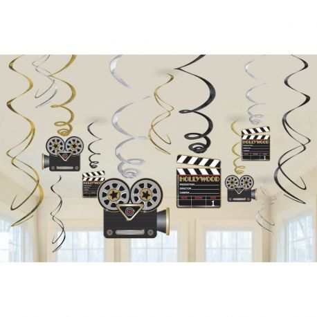 12 Decoraciones Colgantes Hollywood