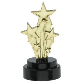6 Trofeos de Estrellas de 10 cm