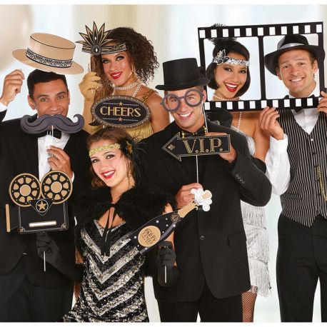 12 Accesorios para Photocall Hollywood