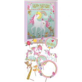 Accesorios y Fondo para Photocall Unicornio Magico Accesorios y Fondo para Photocall Unicornio Magico