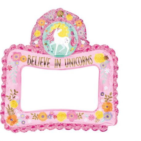 Marco para Photocall Unicornio Magico